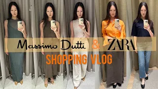 Шопинг влог Massimo Dutti & Zara / обзор новой коллекции / примерка #massimo #zara