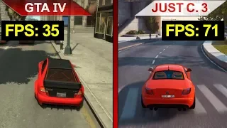 THE BIG GTA IV vs. JUST CAUSE 3 SBS COMPARISON 2 | PC | ULTRA | BENCHMARK