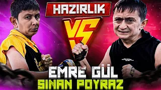 EMRE GÜL VS SİNAN POYRAZ KAFES DÖVÜŞÜ HAZIRLIK @sinanpoyraz80