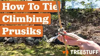 How to Tie Tree Climbing Prusiks - TreeStuff