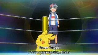 Crowd saying "CHAMPION" and Cheering for Ash Ketchum //  Pokémon Journeys Episode 112 English Subbed