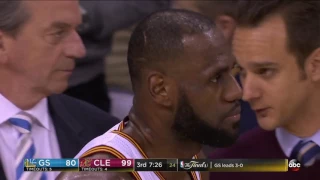 LeBron James and Kevin Durant Exchange Words in Game 4, Receive Technicals