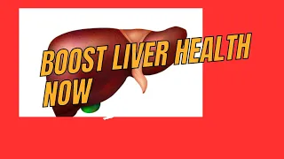 Boost Liver Health 6 Vitamins To CLEAN Your FATTY LIVER