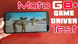 Moto G8+ Fortnite *NEW* Game Driver Prefrences| Default Vs Game Driver Vs System Graphics Driver