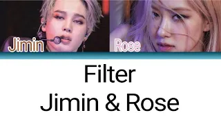 Color coded- Filter- Jimin & Rose 🤍Calamellu🤍