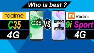 realme c35 vs redmi 9i sport