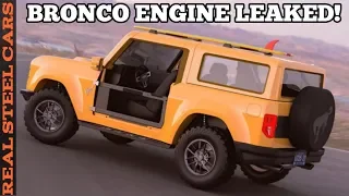 2021 Ford Bronco engine info LEAKED!...Plus 150 accessories!