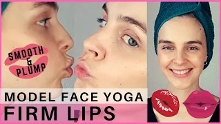 Firm Lips | Face Exercises | Model Face Yoga ~ Anna-Veronika