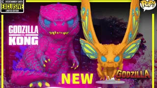 Godzilla and Mothra Funko Pops Announced! King of the Monsters Funko Pops Confirmed? Ghidorah&Rodan?