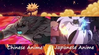 Chinese Anime Fight V/S Japanese Anime Fight