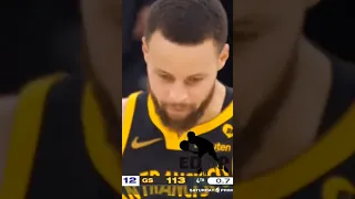 With .7 seconds left, Steph knocks down the game-winning three