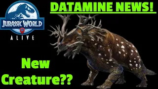 DATAMINE! - New Creature? (Jurassic World Alive)