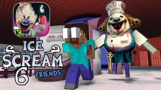 Monster School : ICE SCREAM 6 CHALLENGE - Minecraft Animation