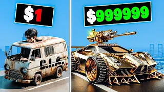 $1 to $1,000,000 CIA Car in GTA 5