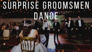 SURPRISE GROOMSMEN DANCE