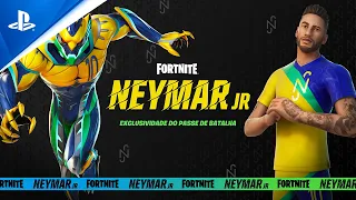 Fortnite – Trailer de Anúncio do Traje Neymar Jr. | PS5, PS4