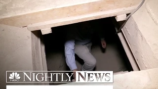 Inside El Chapo's Escape Tunnel | NBC Nightly News