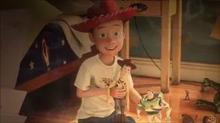 Toy story 3 Woody says goodbye to the other toys