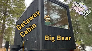 Dady大爹vlog | Getaway Cabin Big Bear + Lake Arrowhead两日游