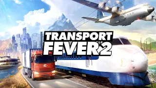 TRANSPORT FEVER 2. Компания. Грешный Юг часть 2.