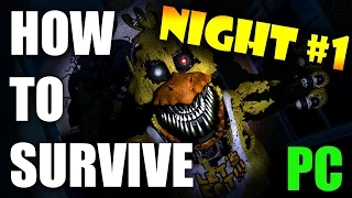 How to Survive And Beat: Five Nights At Freddy's 4 | Night 1