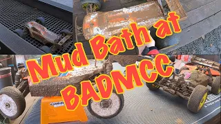 RC Mud Havoc at BADMCC Fundraiser Weekend, Epic Truggy Race, Mugen MBX8 Eco, Tekno MT410 Conversion