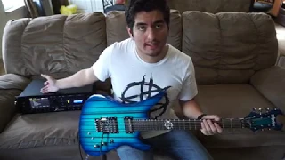 Schecter Synyster Gates USA Custom Shop (Trans Blue Burst) Unboxing!