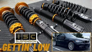 Upgrade to the ISC N1 Coilover Kit.  32 way dampening! Lets get low! - BMW 335