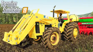 VALMETÃO 118-4 BOTANDO PRESSÃO NO PLANTIO DE MILHO | Farming Simulator 19 | New Woodshire