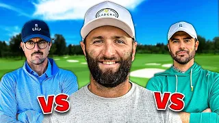 Jon Rahm vs Bryan Bros | 1 v 1 v 1 Stroke Play