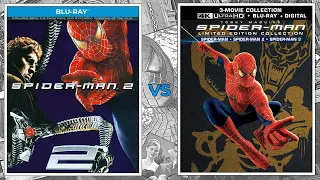 Spiderman 2 (2004) 4K vs Blu ray comparison