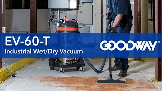 Goodway Technologies Industrial Wet/Dry Vacuum EV-60-T