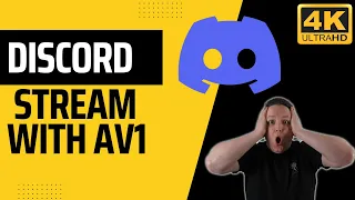 You can now stream in 4K & AV1 with Discord !