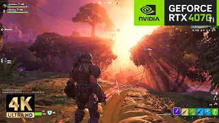 Fortnite Chapter 4 Season 4 : RTX 4070 Ti & Ryzen 5 7600X | Ultra Graphics 4K Ray Tracing ON