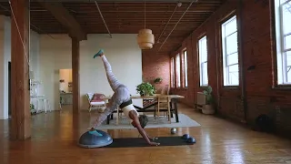 25-Minute Intermediate BOSU® Yoga Sequence