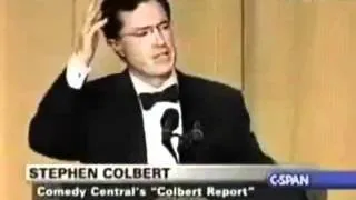 2006 White House Correspondence Dinner- Stephen Colbert.wmv