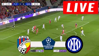 Viktoria Plzen 0 vs 2 Inter Milan LIVE | UEFA Champions League 22/23 | Match LIVEToday
