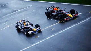 Max Verstappen Meets Our First-Ever F1 Car  🤯