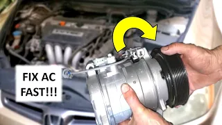 How to Replace AC Compressor - Honda Accord