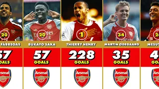 Arsenal FC Best Scorers In History | TOP 50