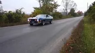 1971 Mustang Mach 1 429 burnout