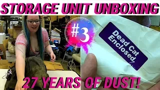 Storage Unit Finds 27 Years Old Vintage Unboxing #3 | Unpaid & Bought In Foreclosure Auction
