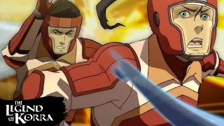 Avatar Korra's First Pro-Bending Battle 🌊 Full Scene | The Legend of Korra