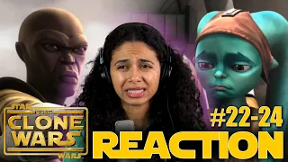 The Clone Wars Ep 22-24 - Ryloth Trilogy Arc REACTION/COMMENTARY!!