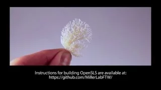 Modified laser cutter prints 3-D objects from powder