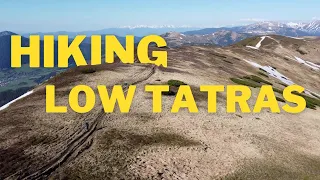 Hiking in Low Tatras / Nízké Tatry 05/2022 - Donovaly - Ďurková - Štefánička - Čertovica