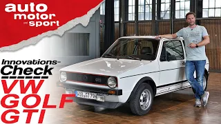 Innovations-Check VW Golf I GTI: Die Hot Hatch Review - Bloch erklärt #73 | auto motor & sport