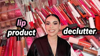 Decluttering My Entire Lip Product Collection 🤩💄 *pre spring cleaning*