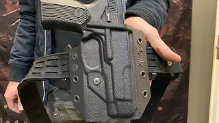 EDC Customs | Поясная кобура для Пистолета Ярыгина из кайдекса | Новая матрица