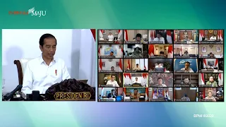 LIVE: Ratas Evaluasi Proyek Strategis Nasional untuk Pemulihan Ekonomi Nasional Dampak Covid-19